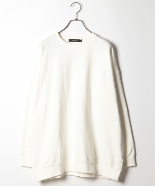 RAGEBLUE(レイジブルー)の「裏毛BIGシルエットスウェットクルー/782804(スウェット・メンズ・ホワイト/ライトブルー/ピンク/グリーン/ベージュ・SMALL/MEDIUM/LARGE)」の19枚目の写真