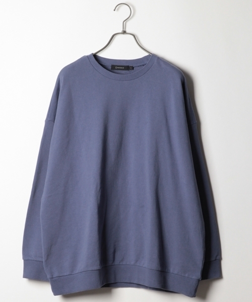 RAGEBLUE(レイジブルー)の「裏毛BIGシルエットスウェットクルー/782804(スウェット・メンズ・ホワイト/ライトブルー/ピンク/グリーン/ベージュ・SMALL/MEDIUM/LARGE)」の16枚目の写真