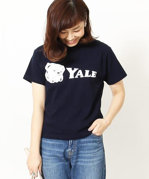 coen（コーエン）の「USAコットンカレッジTシャツ（Tシャツ/カットソー・レディース・ホワイト/グレー/ネイビー・MEDIUM/LARGE）」の3枚目の写真