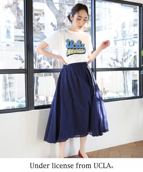 coen（コーエン）の「USAコットンカレッジTシャツ（Tシャツ/カットソー・レディース・ホワイト/グレー/ネイビー・MEDIUM/LARGE）」の11枚目の写真