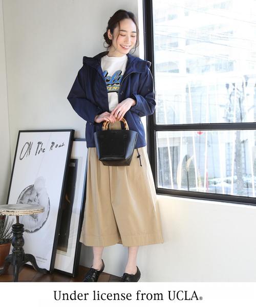 coen（コーエン）の「USAコットンカレッジTシャツ（Tシャツ/カットソー・レディース・ホワイト/グレー/ネイビー・MEDIUM/LARGE）」の10枚目の写真