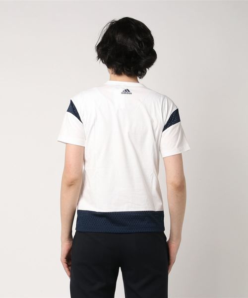 adidas（アディダス）の「アディダス 半袖Tシャツ MSPORTIDメッシュ