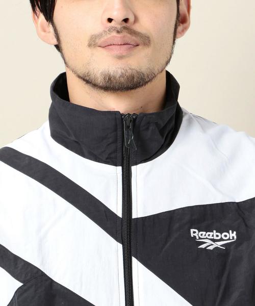 Reebok（リーボック）の「＜Reebok CLASSIC（リーボック）＞ VECTOR TRACK TOP JACKET/ジャケット ◆（ナイロンジャケット・メンズ・ブラック/ケリー/ネイビー・LARGE/MEDIUM/O）」の12枚目の写真