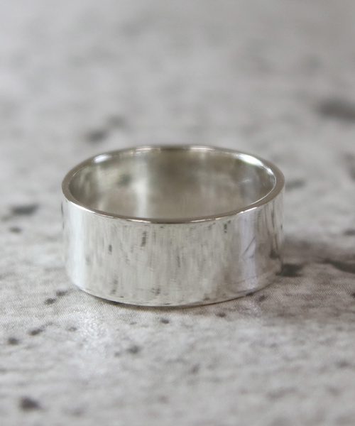 YArKA/ヤーカ】silver925 7mm plane ring [pwo]/シルバー925 7