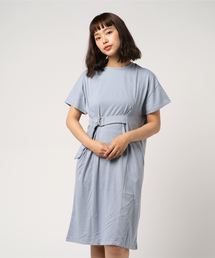 AMERICAN HOLIC | ・ウエストベルト付ワンピース(ワンピース)