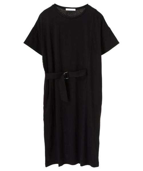 AMERICAN HOLIC（アメリカンホリック）の「・ウエストベルト付ワンピース（ワンピース・レディース・サックスブルー/ライトカーキ/ブラック/杢グレー・FREE）」の8枚目の写真