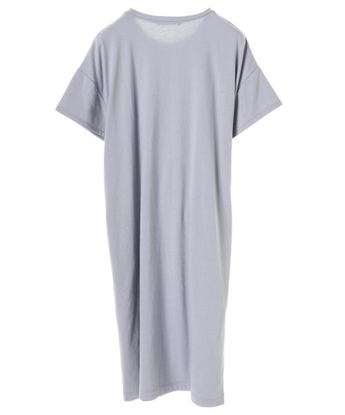 AMERICAN HOLIC（アメリカンホリック）の「・ウエストベルト付ワンピース（ワンピース・レディース・サックスブルー/ライトカーキ/ブラック/杢グレー・FREE）」の14枚目の写真