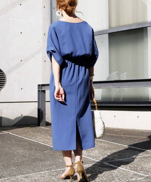 Liesse（リエス）の「ウエストゴム入りワンピース（ワンピース）」 - WEAR