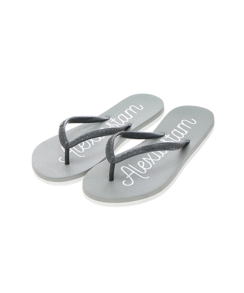 ALEXIA STAM（アリシアスタン）の「HAYN x ALEXIA STAM Flip-Flops/ビーチサンダル（サンダル・レディース・チャコールグレー/カーキ・24/25/26）」の6枚目の写真