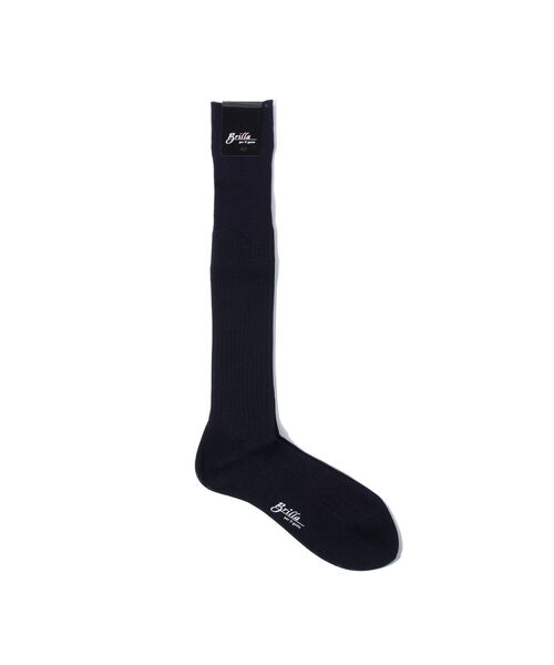 BRILLA per il gusto(ブリッラペルイルグースト)の「Brilla per il gusto / 2トーン リブ ロングホーズ(ソックス/靴下・メンズ・パープル/ブラック/ダークブラウン/ダークグリーン/ブラック系その他/ブルー系その他/ブルー/インディゴブルー/グレー/グリーン系その他4/レッド系その他7・ONE SIZE)」の10枚目の写真