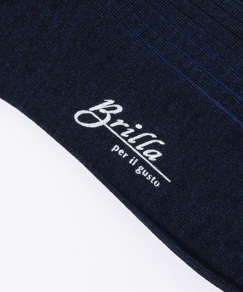 BRILLA per il gusto(ブリッラペルイルグースト)の「Brilla per il gusto / 2トーン リブ ロングホーズ(ソックス/靴下・メンズ・パープル/ブラック/ダークブラウン/ダークグリーン/ブラック系その他/ブルー系その他/ブルー/インディゴブルー/グレー/グリーン系その他4/レッド系その他7・ONE SIZE)」の22枚目の写真