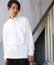 Confirm / コンファーム サカリバハーフZIPカットソー