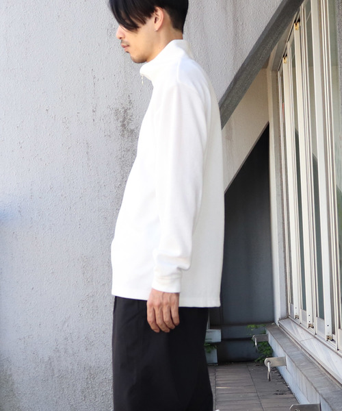 Confirm（コンファーム）の「Confirm / コンファーム サカリバハーフZIPカットソー（Tシャツ/カットソー・メンズ・ホワイト/ブラック/グレー・M/L）」の11枚目の写真