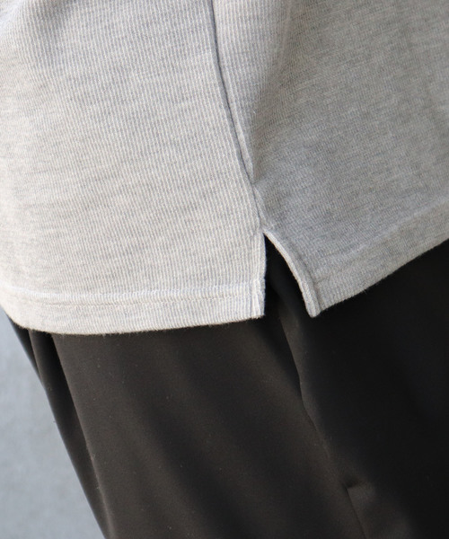 Confirm（コンファーム）の「Confirm / コンファーム サカリバハーフZIPカットソー（Tシャツ/カットソー・メンズ・ホワイト/ブラック/グレー・M/L）」の21枚目の写真