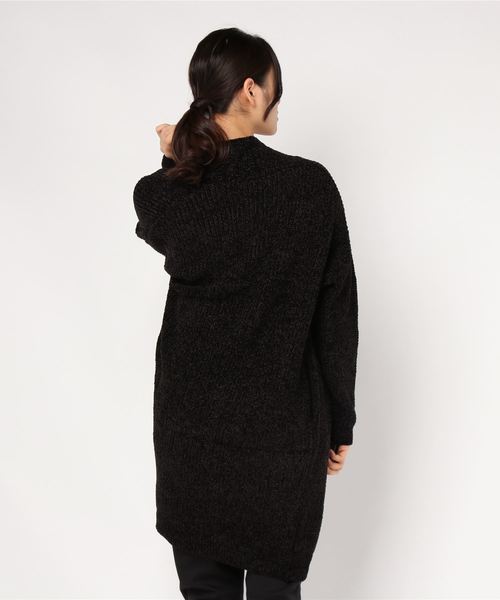 極美品✨LOYD/FORD　ロイド フォード　レースロングカーディガン　ブラック DAY CLOSET カーディガン レディース シースルーレースガウン風ロング