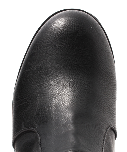 WEGO（ウィゴー）の「WEGO/サイドゴアブーツ（ブーツ・レディース・ブラック・23.5/24.5）」の5枚目の写真