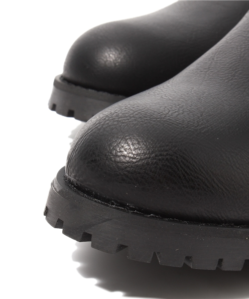 WEGO（ウィゴー）の「WEGO/サイドゴアブーツ（ブーツ・レディース・ブラック・23.5/24.5）」の6枚目の写真