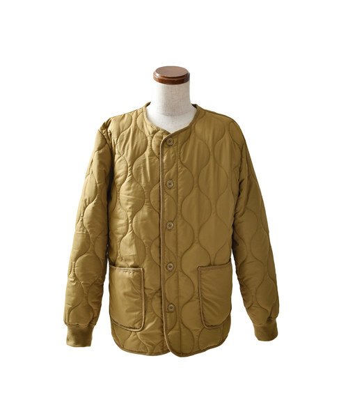 INED キルティングノーカラーブルゾン キルティングノーカラーブルゾン（7144144008） | INED