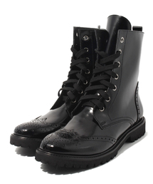 ROSE BUD | (GIANNI RUSSO) VE417 ABRASIVATO WING TIP LACE BOOTS(ブーツ)