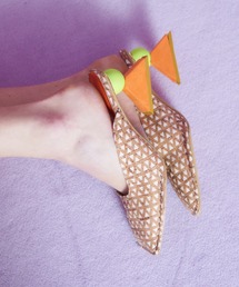 LILICIOUS | モチーフヒールミュール(サンダル)