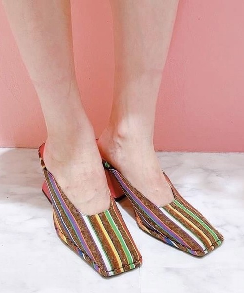 LILICIOUS(リリシャス)の「モチーフヒールミュール(サンダル・レディース・ブラック/ベージュ/マルチ・1/2/3)」の13枚目の写真