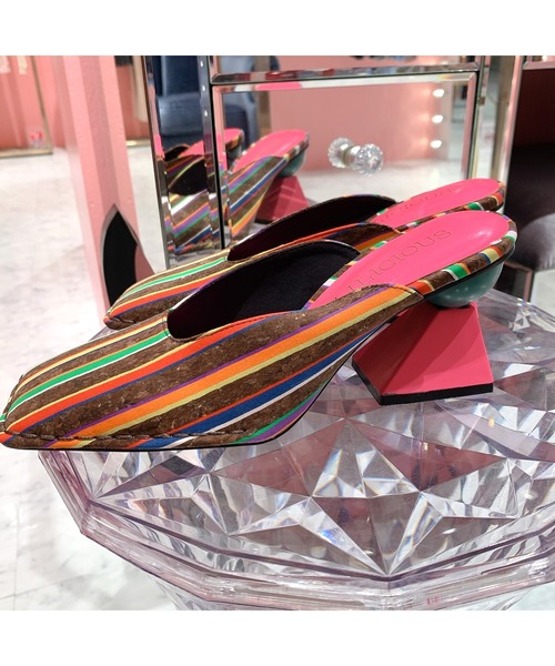 LILICIOUS(リリシャス)の「モチーフヒールミュール(サンダル・レディース・ブラック/ベージュ/マルチ・1/2/3)」の22枚目の写真