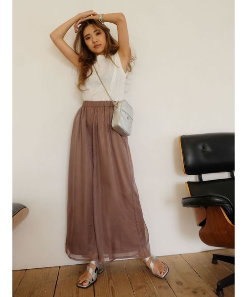 EVRIS（エヴリス）の「トングクリアヒールサンダル（サンダル・レディース・ブラック/シルバー・SMALL/MEDIUM/LARGE）」の3枚目の写真