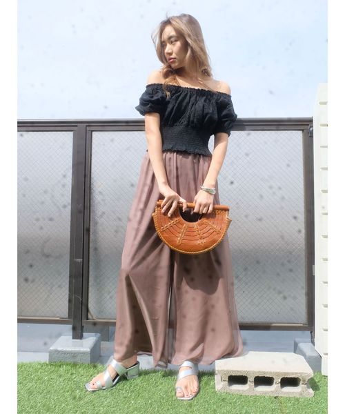 EVRIS（エヴリス）の「トングクリアヒールサンダル（サンダル・レディース・ブラック/シルバー・SMALL/MEDIUM/LARGE）」の9枚目の写真