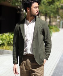 EDIFICE | タックステッチ イージー ジャケット(テーラードジャケット)