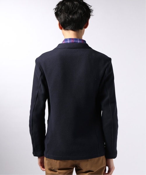 EDIFICE（エディフィス）の「タックステッチ イージー ジャケット（テーラードジャケット・メンズ・カーキ/ベージュ/ネイビー・MEDIUM/LARGE/SMALL）」の19枚目の写真