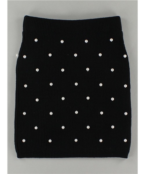 ブランド古着 パールドットタイトスカート ブランド公式古着