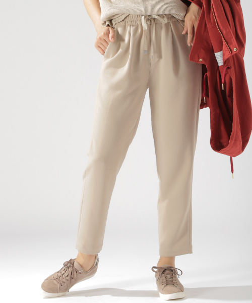 BAYFLOW(ベイフロー)の「テーパードロストパンツ(その他パンツ・レディース・ブラック/ベージュ/ネイビー/ブラウン/グリーン・SMALL/MEDIUM/LARGE)」の3枚目の写真