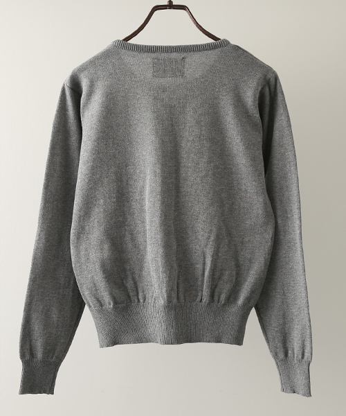 STUDIOUS（ステュディオス）の「STUDIOUS クルーネックカーデ（カーディガン/ボレロ・レディース・グリーン/ブルー/レッド/ホワイト/グレー・FREE）」の7枚目の写真