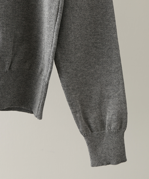 STUDIOUS（ステュディオス）の「STUDIOUS クルーネックカーデ（カーディガン/ボレロ・レディース・グリーン/ブルー/レッド/ホワイト/グレー・FREE）」の10枚目の写真