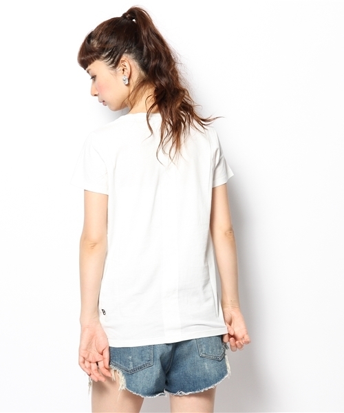 Ray BEAMS（レイビームス）の「LES BENJAMINS / HEPBURNER プリント Tシャツ（Tシャツ/カットソー・レディース・ホワイト・ONE SIZE）」の9枚目の写真