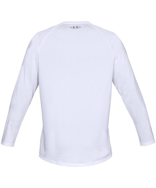 UNDER ARMOUR（アンダーアーマー）の「UAテック 2.0 ロングスリーブ(トレーニング/ロングスリーブ/MEN)（Tシャツ/カットソー・メンズ・ブラック/ホワイト×グレー/チャコールグレー×ブラック・SM/XL/LG/MD/XXL）」の9枚目の写真