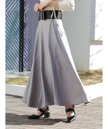 dazzlin | 太ベルトマキシフレアスカート(スカート)