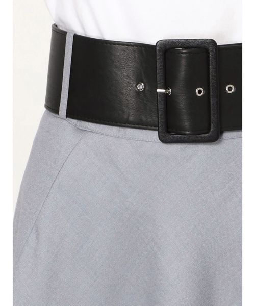 dazzlin（ダズリン）の「太ベルトマキシフレアスカート（スカート・レディース・グレー/ブルー/ベージュ/その他/その他1・SMALL/MEDIUM）」の21枚目の写真