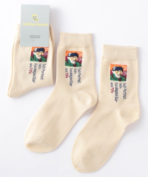 Jubilee（ジュビリー）の「ポップデザインソックス（ソックス/靴下・レディース・ブルー系その他/パープル/ピンク系その他/ホワイト×レッド/その他1/ダークネイビー/グレー/ベビーピンク/ホワイト/ブラック系その他/レッド系その他/ネイビー/ターコイズブルー/ブルー系その他2/ブラック/ダークブルー/イエロー/その他2/イエロー系その他/マスタード/アイボリー/モスグリーン/レッド系その他2/ブルー系その他3/ライトピンク/オリーブ/コーラルピンク/インディゴブルー/ダークオリーブ/ライトパープル/スモークピンク/オレンジ系その他/オレンジ/その他3/ブラック系その他3/ブラック系その他2/ブラック系その他5/ブラック系その他4/ライトグリーン/ベージュ/イエロー系その他2/ライトブルー/パープル系その他/ブラック系その他6/イエロー×グレー/グリーン系その他/ブルー系その他4/ピンク系その他2/ブラウン/ダークブラウン系/チャコールグレー/ダークグリーン/ブルー系その他5・FREE）」の3枚目の写真