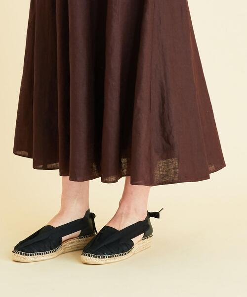 BEAUTY&YOUTH UNITED ARROWS(ビューティーアンドユースユナイテッドアローズ)の「BY∴ リネンウエストギャザーフレアスカート -ウォッシャブル- о(スカート・レディース・ダークブラウン/ライラック/ピンク・M/S)」の15枚目の写真