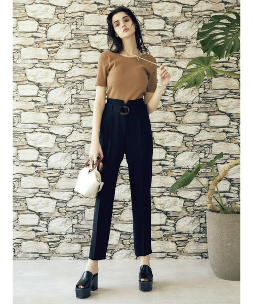 EVRIS（エヴリス）の「サークルハンドルラウンドBAG（ショルダーバッグ・レディース・ホワイト/ブラック・FREE）」の12枚目の写真