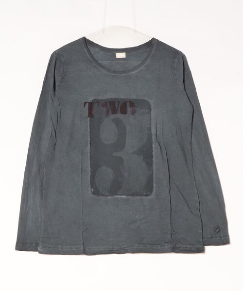 DIMENSIONE danza(ディメンシオーネ ダンツァ)の「プリントカットソー(Tシャツ/カットソー・レディース・スカイブルー/ベージュ/ブラック・X-SMALL/SMALL/MEDIUM)」の2枚目の写真