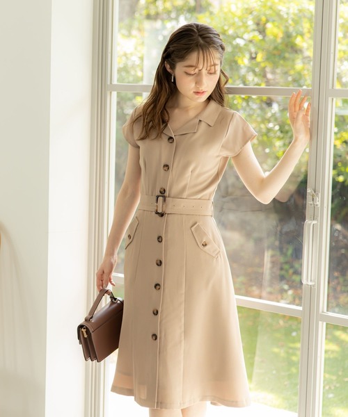 tocco closet（トッコ クローゼット）の「ベルト付きトレンチ風