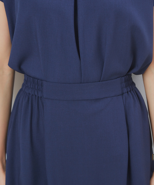 セール 2way Ecru Abahouse スカートセットアップ ワンピース Abahouse ワンピース Mavie アバハウス マヴィ のファッション