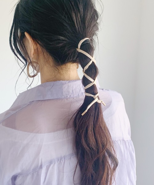 セール】”カラバリ豊富”サテン ワイヤー リボン（その他ヘア