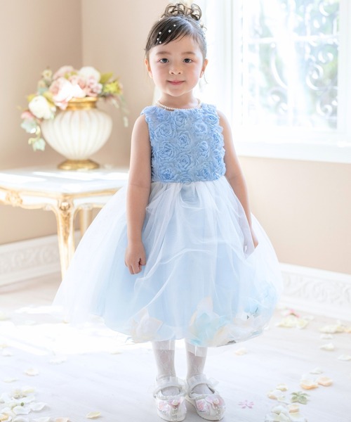 ドレスローザセット　バラ売り値下げ対応可能 セール】バラチュール 裾花びらドレス（ドレス）｜Catherine Cottage