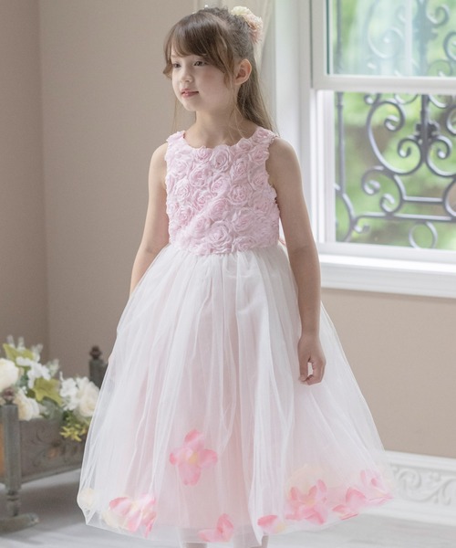 セール】バラチュール 裾花びらドレス（ドレス）｜Catherine Cottage