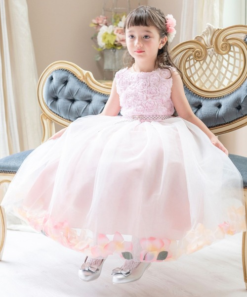 セール】バラチュール 裾花びらドレス（ドレス）｜Catherine Cottage