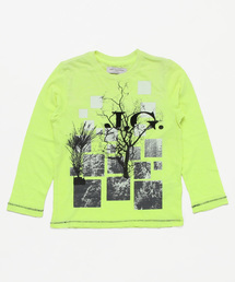 JOHN GALLIANO | John Galliano(ジョン ガリアーノ)Kids & Junior プリント長袖ロンTカットソー(Tシャツ/カットソー)