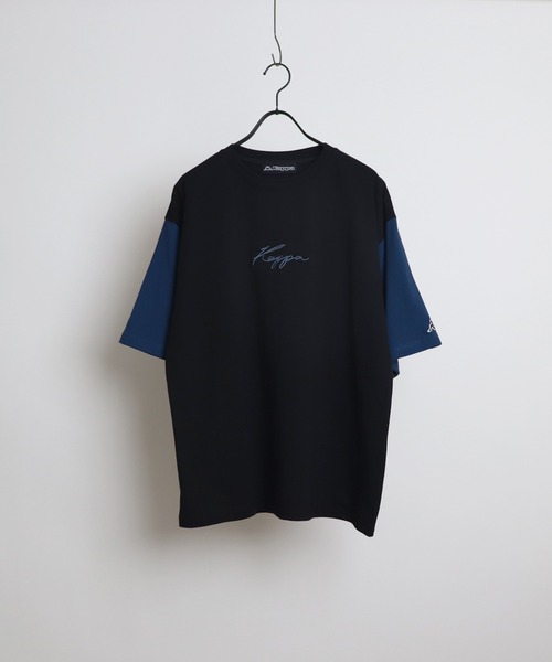Kappa（カッパ）の「Kappa / カッパ 別注グラフィックビッグシルエットT（Tシャツ/カットソー・メンズ・ホワイト系その他2/ベージュ系その他2/ブルー系その他2/ブラック系その他2/ホワイト系その他3/ベージュ系その他3/ブルー系その他3/ブラック系その他3/ホワイト系その他4/ベージュ系その他4/ブルー系その他4/ブラック系その他4/ホワイト/ホワイト系その他/ミント/グリーン系その他/ベージュ/ベージュ系その他/ブラック系その他/ブラック/チャコールグレー/グリーン/アイボリー/ピンク/グレー/パープル/グリーン系その他2/グレー系その他2/グレー系その他3/ピンク系その他3/パープル系その他3/サックスブルー・M/L）」の8枚目の写真